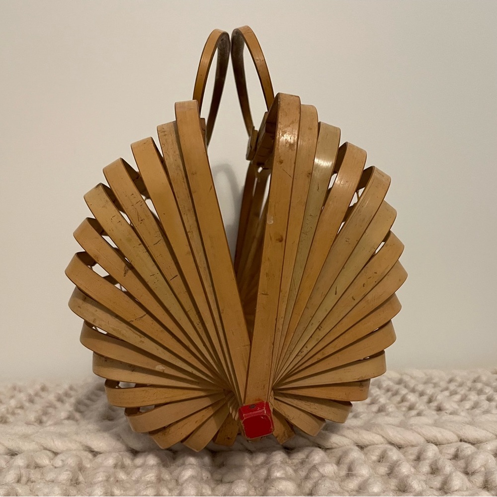Vintage Bamboo Purse - Picture 3 of 6